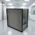 Custom Size 24x24x12 Inches H13 H14 High Efficiency Fiberglass Media Panel HEPA Air Filter New for Clean Room Construction