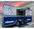 2024 Mobile Hot Dog Truck Kitchen Food Cart Trailer Street Concession Van CE Approved Snack Fast Food Kiosk