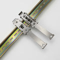 C35 C45 Fixed Bracket Aluminum Alloy Fastener Relay Accessory Metal Guide Rail Buckle Din Rail Mounting Brackets