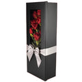 New Fashion Luxury  Flower Bouquet Packaging Paper Bag Square Paper Gift Box Rose Bouquets Boxes for Flowers