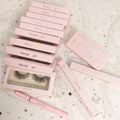 New Style Fast Delivery Superior 5D Faux Mink Lashes Korean Silk Fiber Eyelashes with Private Logo MegaBDM