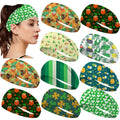 Women Headbands St Patrick Day Headdress Party Decorate Headband Saint Patrick Clasp Plastic Hairbands Hair Accessories