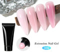 KNC Private Label Acrylic Gel Custom Colors UV Nail Extension 30g/60g Nude Pink Poly Nail Supplier