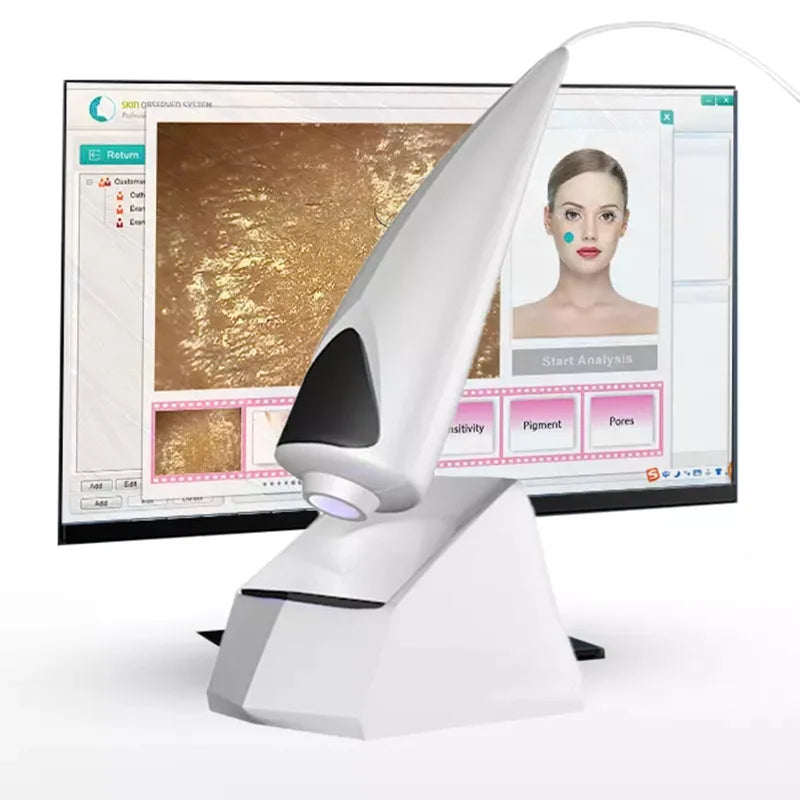 High-Definition Home Use Skin Analyzer Factory Wholesale Beauty Instrument for Skin Care and Facial Detection
