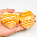 Yellow Calcite Crystal Moon Star Carvings Energy Gemstones Crystal Moon and Star Healing Stone Honey Calcite Crystal Carvings