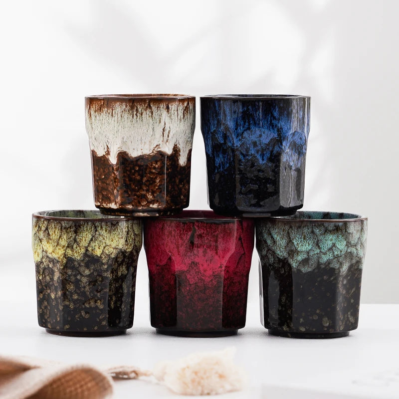 Factory Wholesale Direct Good Quality Restaurant Coffee Shop Used Tea Water Coffee Mug Arabic Pottery Ceramic Coffee Tea Cup