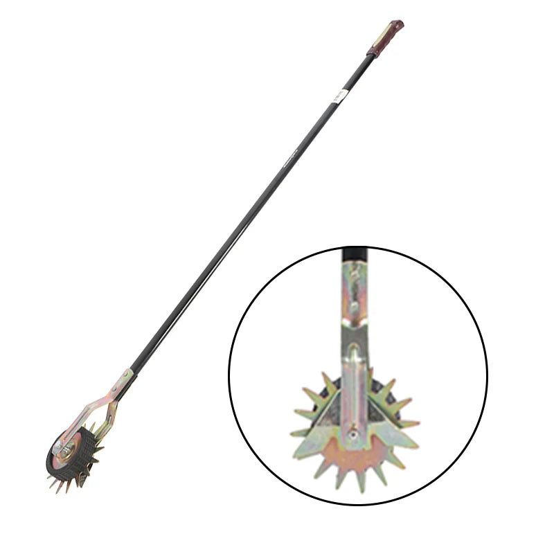 Winslow & Ross Carbon Steel Garden Lawn Grass Edger Trimmer Manual Hand Edger Wheel Rotary Lawn Edger