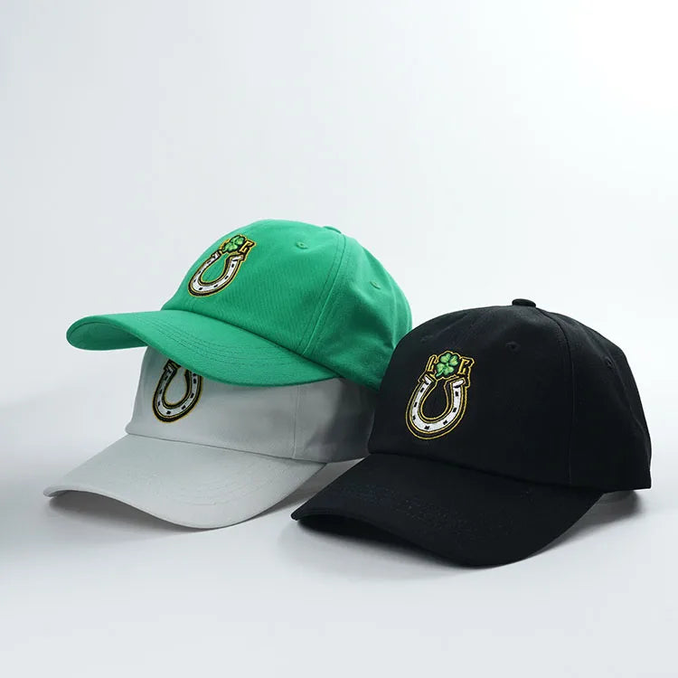 Wholesale Top Quality Custom LOGO 100% Cotton Unstructured Dad Hats Soft Top Customized Baseball Caps