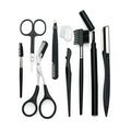 Hot Selling Slanted Tip Eyebrow Clip Knife Trimmer Eyelash Scissors Eyebrow Tweezers Pencil Kit