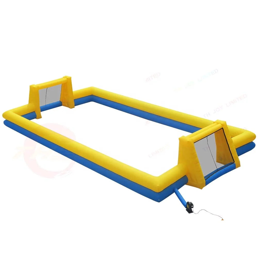 Custom-Made Outdoor Inflatable Soccer Pitch Football Field for Bubble Bumper Ball With Accessories Includes Blower