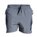 Men's Summer Breathable Quick Drying Zip Pocket Gym Fitness Shorts Stretch Waistband for Workout 2pcs MOQ