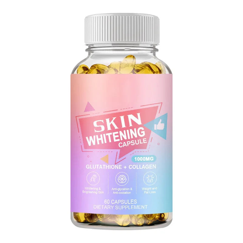 Wholesale Supplement Skin Care L-glutathione Softgel Capsules Skin Whitening Collagen Capsules Brightening