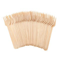 Cheap Bamboo Disposable Wooden/Bamboo Fork Spoon Knife Cutlery Set