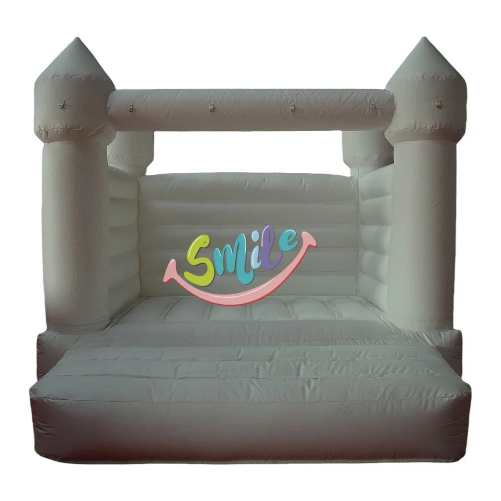 Commercial Adults Kids Inflatable White Bounce House Wedding Bouncy Castle Bouncer Jumping Castle Inflatable