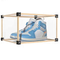 New Arrival Durable Over the Door Shoes Storage Box Stacker Acrylic Organizer Folding Shoe Boxes