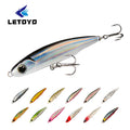 LETOYO Sinking Pencil Lure 3.5g/5.4g/8.3g Shore Casting Long Casting Artificial Pencil Lure for Sea Rock Fishing Lures