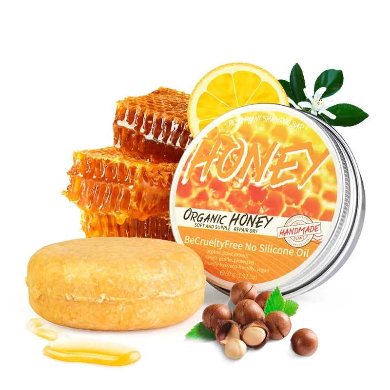 Hot Selling Tin Box Hair Care Natural Plant Handmade Shampoo Bar