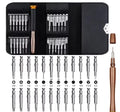 25 in 1 Small Precision Torque Manual Screwdriver Kit Industrial Repair Kit Removable Multifunctional