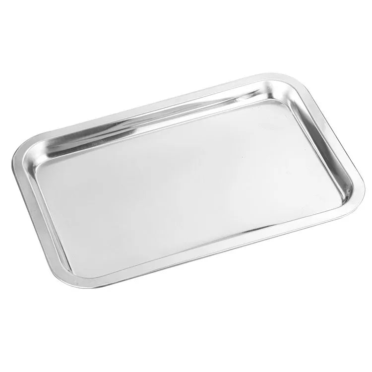 Wholesale Wide Edge Stainless Steel Tray Flat Baking Sheet for Cookie & Biscuit for Restaurant Food Serving Pans & Dishes