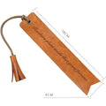 Wholesale Custom Vegan Leather Craft Tassel Rectangle Reading Genuine Leather Bookmark