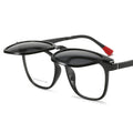 Custom Logo Sunglasses Flip Cover Eyeglasses Frames Blue Light Protect Flip up Clip on for Glasses