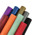 12X48Inch Roll Waterproof Water Ripple Embossed Metallic Shiny PU Faux Leather for Garment and Decorative Use
