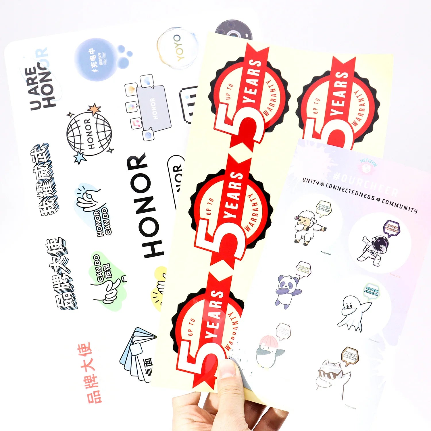 Custom Printing Kiss Cut Sticker Gloss Laminated Waterproof logo Vinyl Adhesive A4 Sticker Paper