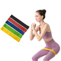 Gym Fitness Custom Printed Logo Yoga Stretch Band Latex Exercise Mini Loop Band Resistance Band Sets