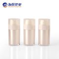 Eco Friendly White Empty PP Plastic Cosmetic Packaging Container Serum Lotion 15ml 30ml 50ml Airless Pump Bottle