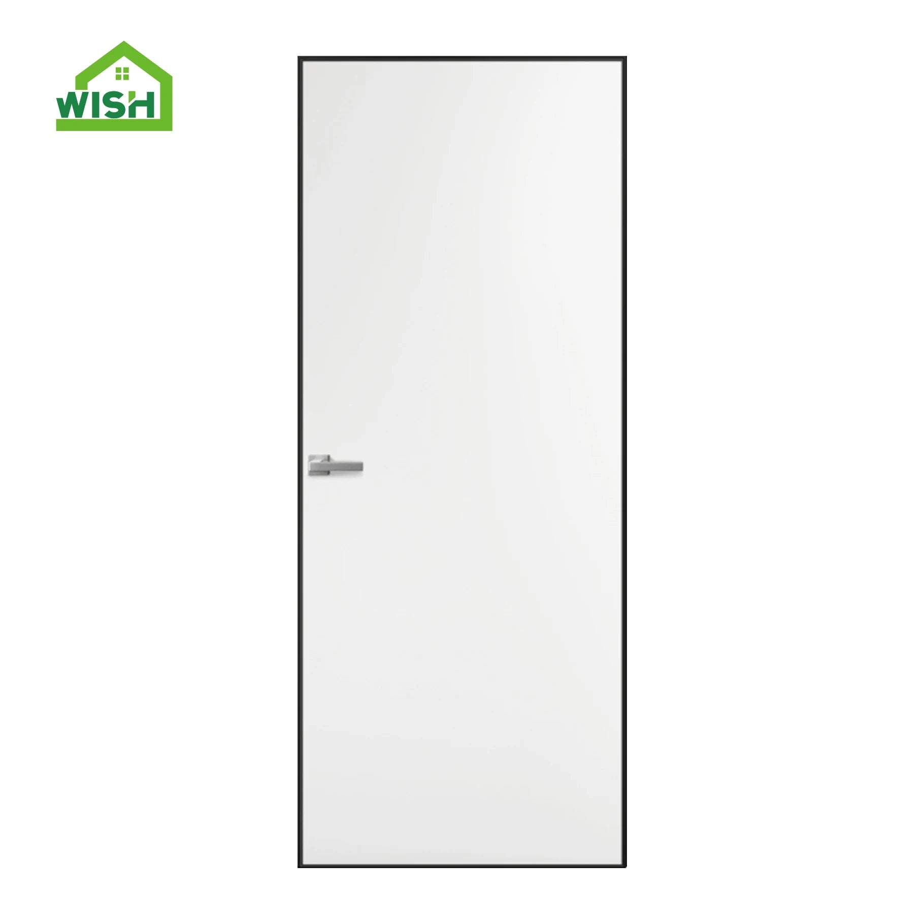 Modern House Door Interior Flush Invisible Door Design With Hidden Hinge Frameless Concealed Door