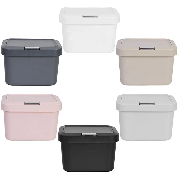 Small 5l Trash Can Rectangular Sustainable Kitchen Compost Bin
