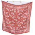 Eur-American  Hot Sale  Paisley 27.5 Inches Satin  Hair Scarf Silk Head Scarf Silk Bandana Hair Wrap Neck Scarf for Women