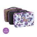 New Product Leopard Pattern 120 Grid Storage Bottle Nail Art Make-up Tools Storage Bag Diy 5d Diamond Painting Storage Bag