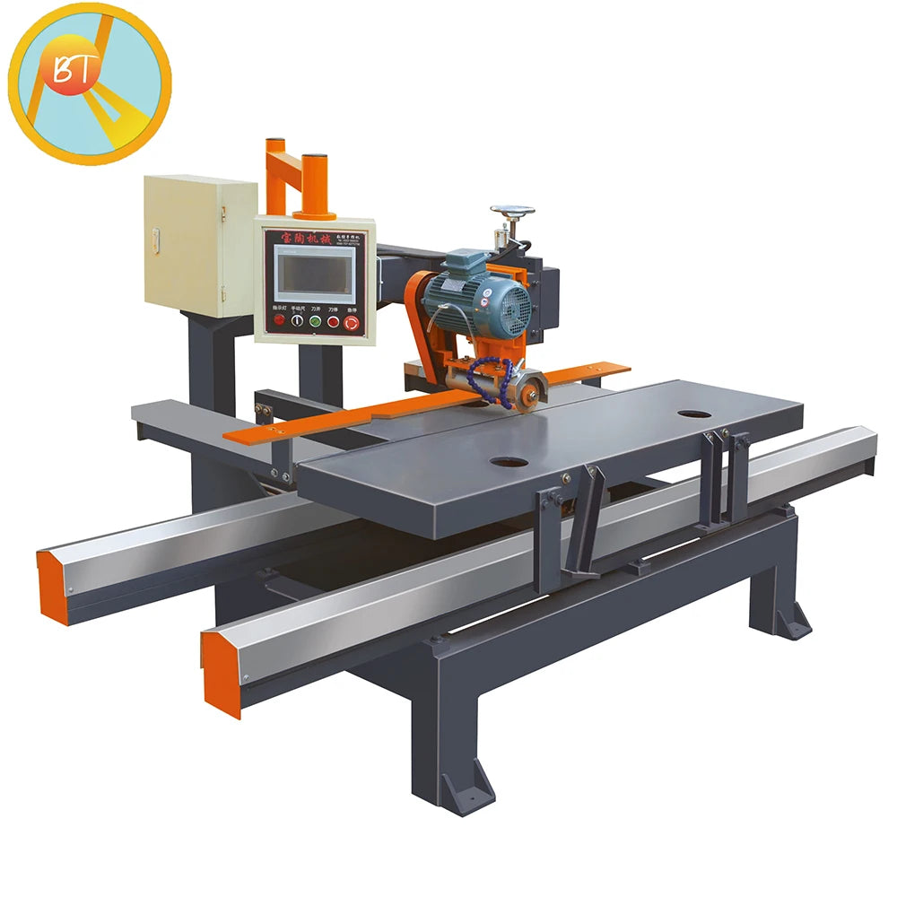 High Precision 1800mm CNC Stone Cutting Machine Type C for Rock Slabs and Large Slabs Featuring Core Components Motor and PLC