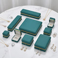 High-Grade Phnom Penh PU Jewelry Boxes Elegant Gift Box for Rings Pendants Bracelets Necklaces Pearl Jewelry