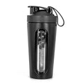 Wholesale 700ml Customized Metal Shaker Bottle with Window BPA Free Shenzhen Factory MegaBDM