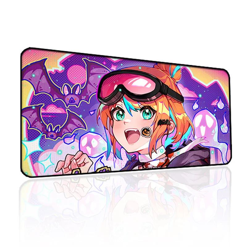 Eco Friendly logo Custom Blank Desk Mat Desk Pad Large Gaming Anime Sublimation Mouse Pad