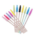 2021 New Design Portable Mascara Nylon Eyelash Brushes Disposable Lash Brush Wands