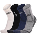 Professional Men's Super Fine Merino Wool Moto Outdoor Performance Ski Hiking Socks Winter Thick Wool Anti-Bacterial Feature