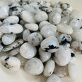 Wholesale Natural Rainbow Moonstone Tumbled Stone Quartz Crystal Chips Reiki Healing Crafts