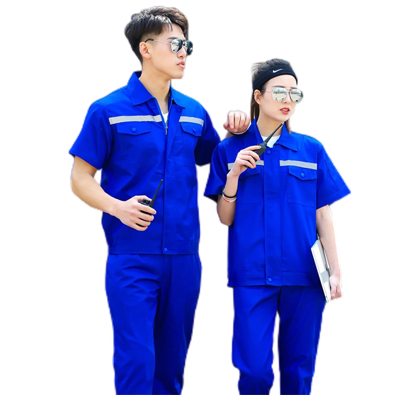 Women's Antistatic White Casual Suit Breathable Overall Work Clothes Paint Hat Ladies Work Suits Online Casual Working Dangri
