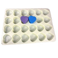 New Arrival 24 Cavity Silicone Heart Mold for Ice Cubes Chocolate Gelatine Baking and Candy Heart Soap Mold