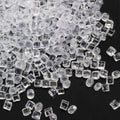 500g Simulation Small Ice Beads Cubes Food 3mm Mini Rock Candy Accessories Dollhouse Miniatures Drink Plastic for Home DIY