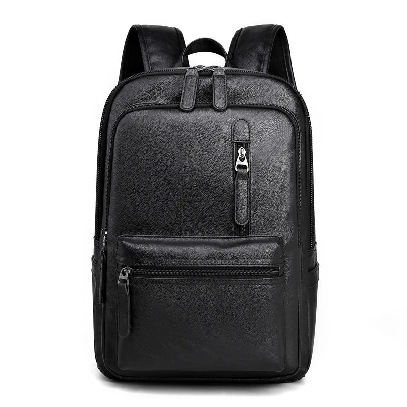 Men's Anti-Theft Waterproof Business Laptop Backpack Zipper Closure Type with High Visibility Security Features
