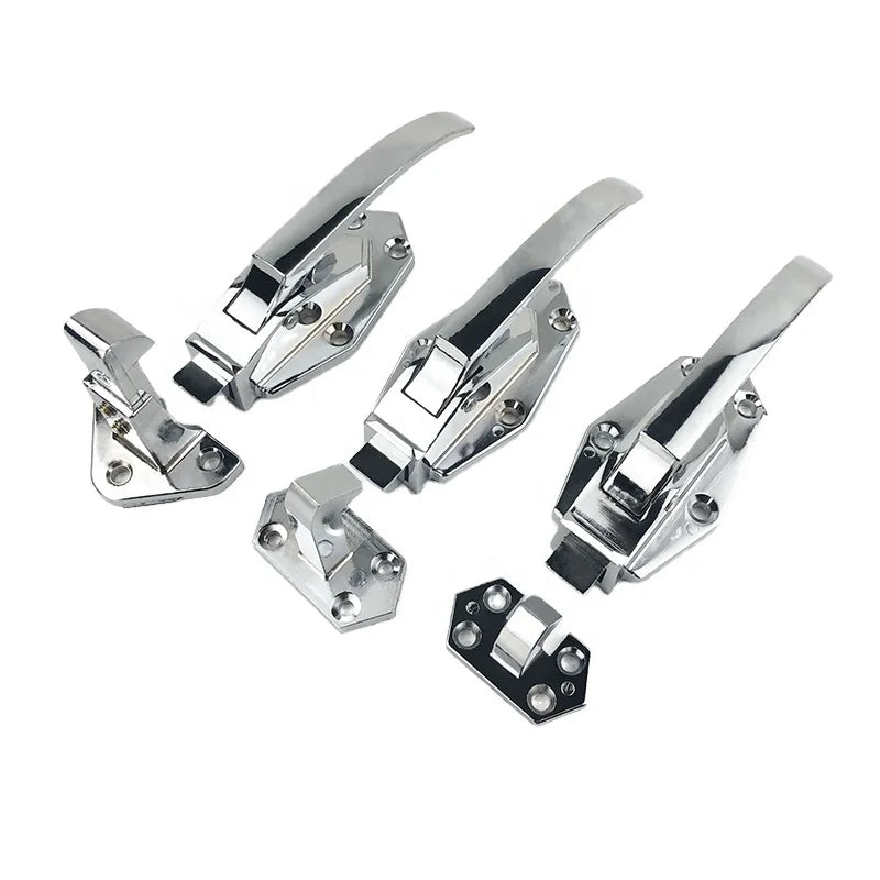 Adjustable Industrial Design Style Screw-Free Lock Handle Latch Lock for 1061 Freezer Refrigerator Oven Cold Room