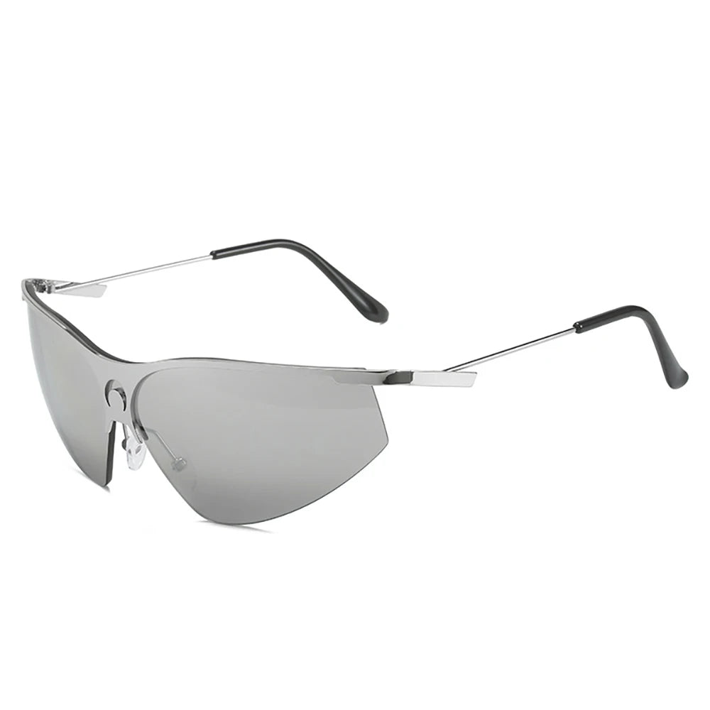 Fashion Outdoor Sunglasses Lady Custom logo Vintage Driving Modern Sun Glasses UV protection Cycling Traveling Sunglasses