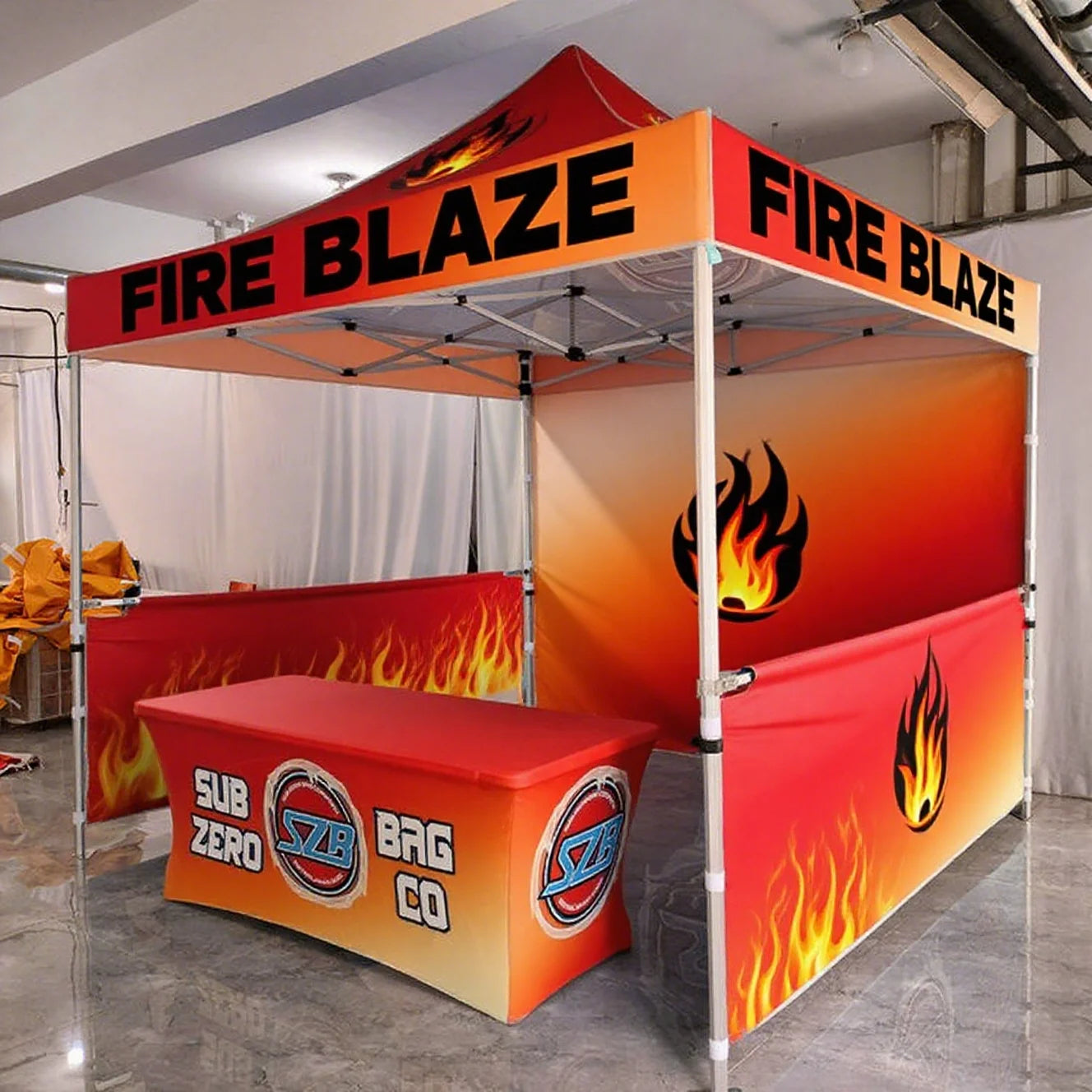 Heavy Duty 600D Oxford Pop up Canopy Tent 10x10ft Tent With Sidewalls Screened Tents for Events Trade Show Outdoor Gazebo