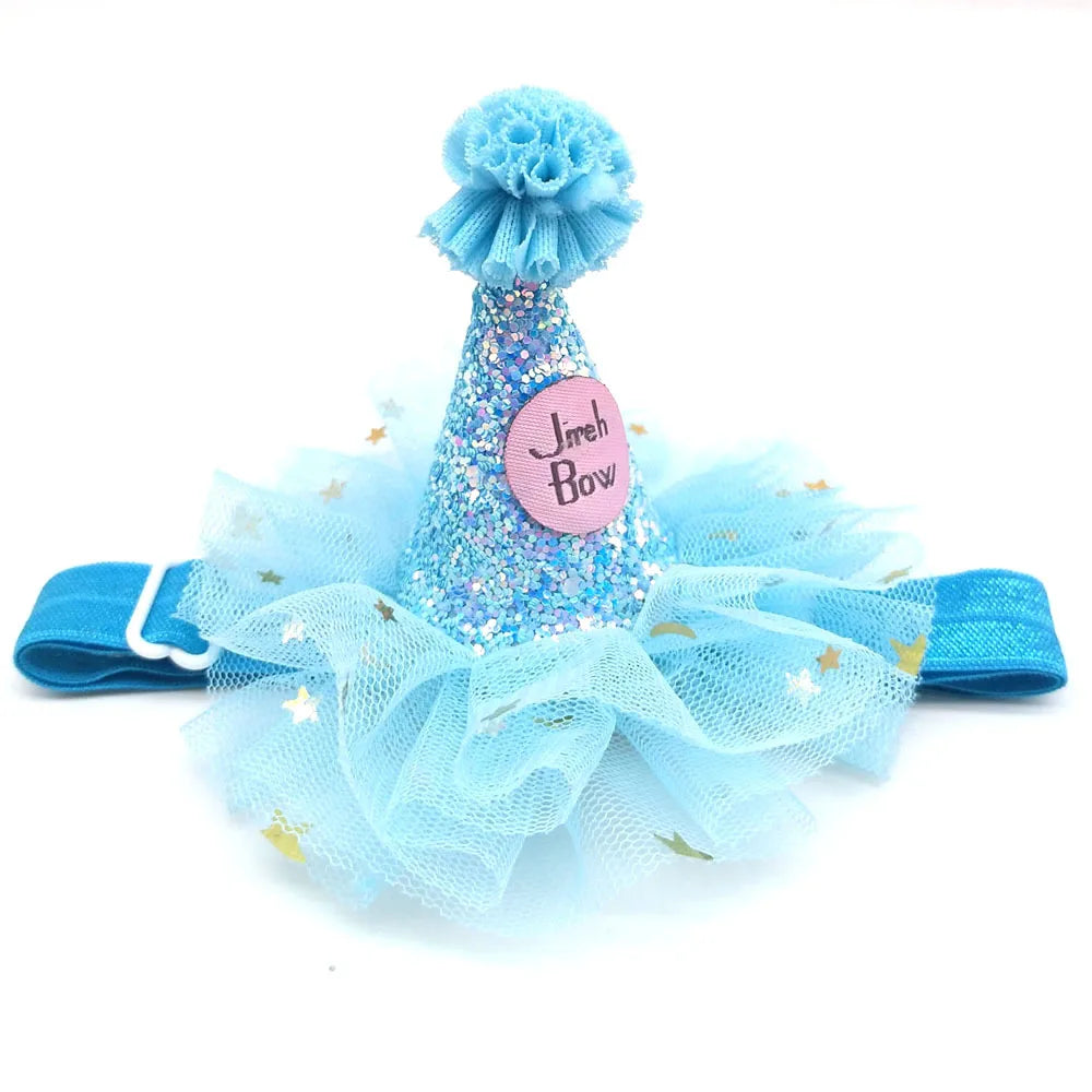 Wholesale Stocked Cheap Happy Birthday Pet Dog Cat Cap Party Hats