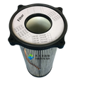 Replacement Industrial Metal Processing OEM Plastic 4 Ears Cap Spun Bond Polyester Anti-static Pleated Air Filter Cartridge