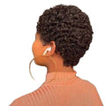 Pixie Cut Wig Human Hair Short Curly Human Hair Wigs Cheap  Non Lace Wig Full Machine Made Perruque Cheveux Humain